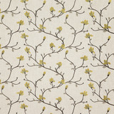 Carole Fabric Season Opener Fresco Evergreen 52% Polyester, 21% Viscose, 18% Cotton, 9% Linen India 9 1/2" V, 16 3/4" H 51" - My Fabric Connection -
