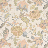 Carole Fabric Comfort Zone Cashmere Harvest 70% Cotton, 30% Linen-Light Latex Backing China 24 5/8" V, 27" H HD 54" - My Fabric Connection -