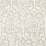 Carole Fabric Deer Ridge Vintage Linen Harvest 84% Polyester, 16% Cotton India 32 1/4" V, 13 1/4" H 54.5" - My Fabric Connection -