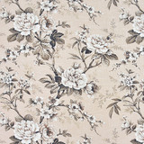 Carole Fabric Kind Regards Linen Harvest 55% Linen, 45% Viscose-Soil Repellent S Korea 24 1/2" V, 27" H 55" - My Fabric Connection -