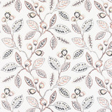 Carole Fabric One Voice Dusty Rose Harvest 69% Cotton, 31% Polyester India 18 7/8" V, 17" H 51" - My Fabric Connection -