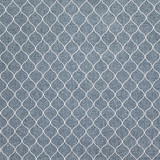 Carole Fabric Cup Of Tea Denim In The Details 78% Polyester, 14% Cotton, 8% Linen India 3" V, 2 1/4" H 54" - My Fabric Connection -