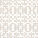 Carole Fabric Close Quarters Silver Moonstone 73% Cotton, 27% Polyester India 4 3/4" V, 4 1/2" H 53.25" - My Fabric Connection -