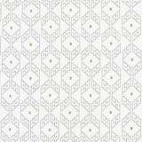 Carole Fabric Our Corner Dove Moonstone 75% Cotton, 25% Spun Polyester India 5" V, 5 3/4" H 52" - My Fabric Connection -