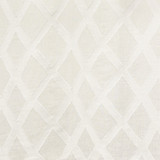 Carole Fabric Diamond Way White Perfect Balance 73% Linen, 13% Viscose, 13% Polyester, 1% Polyamide Turkey 7 5/8" V, 9 1/2" H 57" - My Fabric Connection -