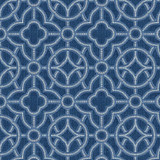 RM CoCo Fabric Roundabout Indigo ColorWorks Spring 2022 RM Studio See Sample 0 Horizontal: 13.5 and Vertical: 13.5 0 - My Fabric Connection -