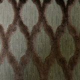 Europatex Fabric Lara's Velvet Diamond Mink Lara's Velvet 57% Polyester, 43% Viscose 1.6" H, 4" V 55.00 inches - My Fabric Connection -