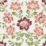 Europatex Fabric MasterPiece A Red Masterpiece 55% Linen, 45% Viscose Rayon 27" H, 27" V 55.00 inches - My Fabric Connection - Europatex Fabric MasterPiece A Red Masterpiece 55% Linen, 45% Viscose Rayon 27" H, 27" V 55.00 inches - My Fabric Connection -