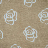 Europatex Fabric Rose (XL3166) Gold Rose Collection 100% Polyester H: 13.8" V: 14.2" 110.00 inches - My Fabric Connection -