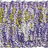 Europatex Fabric Amelia Lavender Hoopla 100% Polyester 1.50 inches - My Fabric Connection -