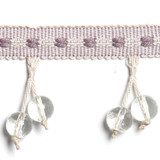 Europatex Fabric Buccheri Lilac San Marino 62% Fibranne, 35% Linen, 3% Polyester 1.90 inches - My Fabric Connection -