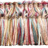 Europatex Fabric Elliant Wine Le Petite 100% Polyester 1.75 inches - My Fabric Connection -