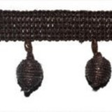 Europatex Fabric Fayola Coffee Tribal Delicates 50% Linen, 35% Abaca, 15% Wood 1.25 inches - My Fabric Connection -