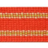 Europatex Fabric Grassi Mango Carnivale 100% Polyester 1.75 inches - My Fabric Connection -