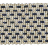 Europatex Fabric Loyal Navy Yarn Palette 50% Viscose, 50% Cotton 2.00 inches - My Fabric Connection -