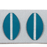 Europatex Fabric Paros Aqua Kos & Paros 55% Faux Leather, 23% Rayon, 21% Fibranne, 1% Polyester 3.00 inches - My Fabric Connection -