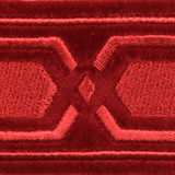 Europatex Fabric Roman Key Cherry Roman Key 100 % Polyester 2.00" 2.00 inches - My Fabric Connection -