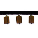 Europatex Fabric ST3272 Natural Primitive 100% Wood 1.77 inches - My Fabric Connection -