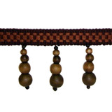 Europatex Fabric ST5052 Natural Primitive 100% Wood 2.50 inches - My Fabric Connection -