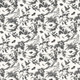 Anna French Fabric Newlands Toile Black AF57838 Fabric </p><p>Repeat: V: 35.50" (90.17 cm) 54.00" (137.16 cm) - My Fabric Connection -