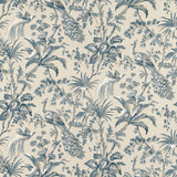 Anna French Fabric Peacock Toile Slate and Black AF57833 Fabric </p><p>Repeat: V: 35.50" (90.17 cm) 54.00" (137.16 cm) - My Fabric Connection - Anna French Fabric Peacock Toile Slate and Black AF57833 Fabric </p><p>Repeat: V: 35.50" (90.17 cm) 54.00" (137.16 cm) - My Fabric Connection -
