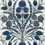 Thibaut Wallpaper Corneila Navy T72603 Wallpaper Wallpaper U.S.A. - </p><p>Repeat: V: 25.25 27 - My Fabric Connection - Thibaut Wallpaper Corneila Navy T72603 Wallpaper Wallpaper U.S.A. - </p><p>Repeat: V: 25.25 27 - My Fabric Connection -