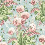 Anna French Wallpaper Dahlia Coral on Robin's Egg AT24537 Wallpaper Non Woven Wallpaper UNITED STATES - </p><p>Repeat: V: 36 27 - My Fabric Connection - Anna French Wallpaper Dahlia Coral on Robin's Egg AT24537 Wallpaper Non Woven Wallpaper UNITED STATES - </p><p>Repeat: V: 36 27 - My Fabric Connection -