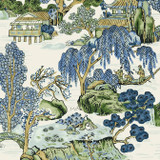 Thibaut Wallpaper Asian Scenic Blue and Green T75462 Wallpaper Wallpaper U.S.A. - </p><p>Repeat: V: 36 27 - My Fabric Connection - Thibaut Wallpaper Asian Scenic Blue and Green T75462 Wallpaper Wallpaper U.S.A. - </p><p>Repeat: V: 36 27 - My Fabric Connection -