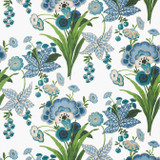 Thibaut Wallpaper Pasadena Blue and Green T20851 Wallpaper Non Woven Wallpaper UNITED STATES - </p><p>Repeat: V: 25 36 - My Fabric Connection - Thibaut Wallpaper Pasadena Blue and Green T20851 Wallpaper Non Woven Wallpaper UNITED STATES - </p><p>Repeat: V: 25 36 - My Fabric Connection -