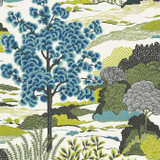 Thibaut Wallpaper Daintree Bluemoon T85040 Wallpaper Wallpaper U.S.A. - </p><p>Repeat: V: 36 27 - My Fabric Connection -