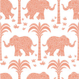 Thibaut Wallpaper Elephant Coral T16203 Wallpaper Wallpaper U.S.A. - </p><p>Repeat: V: 25.25 27 - My Fabric Connection - Thibaut Wallpaper Elephant Coral T16203 Wallpaper Wallpaper U.S.A. - </p><p>Repeat: V: 25.25 27 - My Fabric Connection -
