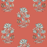 Thibaut Wallpaper Lily Flower Coral T13205 Wallpaper Wallpaper UNITED STATES - </p><p>Repeat: V: 36 27 - My Fabric Connection - Thibaut Wallpaper Lily Flower Coral T13205 Wallpaper Wallpaper UNITED STATES - </p><p>Repeat: V: 36 27 - My Fabric Connection -