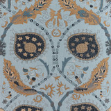 Thibaut Fabric Lewis Mineral Blue F913214 Fabric 60% Linen, 30% Cot, 10% Nylon THAILAND 20000 </p><p>Repeat: V: - 54 - My Fabric Connection -