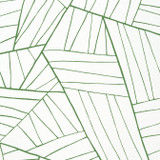 Thibaut Wallpaper Jordan Emerald on White T10442 Wallpaper Wallpaper UNITED STATES - </p><p>Repeat: V: 36 27 - My Fabric Connection -
