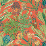 Thibaut Wallpaper Protea Coral T13906 Wallpaper Wallpaper U.S.A. - </p><p>Repeat: V: 25.25 27 - My Fabric Connection - Thibaut Wallpaper Protea Coral T13906 Wallpaper Wallpaper U.S.A. - </p><p>Repeat: V: 25.25 27 - My Fabric Connection -