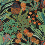 Thibaut Wallpaper Protea Black T13926 Wallpaper Wallpaper U.S.A. - </p><p>Repeat: V: 25.25 27 - My Fabric Connection - Thibaut Wallpaper Protea Black T13926 Wallpaper Wallpaper U.S.A. - </p><p>Repeat: V: 25.25 27 - My Fabric Connection -