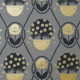 Thibaut Wallpaper Rene Metallic Gold on Charcoal T2957 Wallpaper Non Woven Wallpaper UNITED KINGDOM - </p><p>Repeat: V: 23 27 - My Fabric Connection - Thibaut Wallpaper Rene Metallic Gold on Charcoal T2957 Wallpaper Non Woven Wallpaper UNITED KINGDOM - </p><p>Repeat: V: 23 27 - My Fabric Connection -