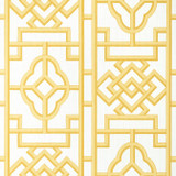 Thibaut Wallpaper Gateway Yellow T13312 Wallpaper Non-Woven Vinyl Wallpaper UNITED STATES - </p><p>Repeat: V: 27 27 - My Fabric Connection -