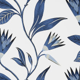 Anna French Wallpaper Cleo Vine Blue and White AT9621 Wallpaper Non Woven Wallpaper U.S.A. - </p><p>Repeat: V: 25.25 27 - My Fabric Connection - Anna French Wallpaper Cleo Vine Blue and White AT9621 Wallpaper Non Woven Wallpaper U.S.A. - </p><p>Repeat: V: 25.25 27 - My Fabric Connection -