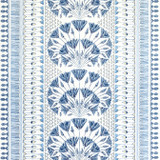 Anna French Fabric Cairo Blue and White AF9624 Fabric 58% Linen, 42% Cotton INDIA - </p><p>Repeat: V: 8.5 53.5 - My Fabric Connection - Anna French Fabric Cairo Blue and White AF9624 Fabric 58% Linen, 42% Cotton INDIA - </p><p>Repeat: V: 8.5 53.5 - My Fabric Connection -