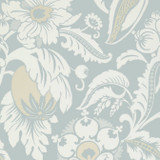 Anna French Wallpaper Mallorca Aqua AT6112 Wallpaper Non Woven Wallpaper UNITED KINGDOM - </p><p>Repeat: V: 24 20.5 - My Fabric Connection -