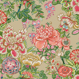 Thibaut Wallpaper Peony Garden Beige T42019 Wallpaper Non Woven Wallpaper UNITED STATES - </p><p>Repeat: V: 27.25 27 - My Fabric Connection - Thibaut Wallpaper Peony Garden Beige T42019 Wallpaper Non Woven Wallpaper UNITED STATES - </p><p>Repeat: V: 27.25 27 - My Fabric Connection -