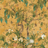 Thibaut Wallpaper Wild Wisteria Mural 3 Panel Set Ochre TM42052 Wallpaper Non Woven 3 Panel Mural Set UNITED STATES - </p><p>Repeat: V: - 81 - My Fabric Connection - Thibaut Wallpaper Wild Wisteria Mural 3 Panel Set Ochre TM42052 Wallpaper Non Woven 3 Panel Mural Set UNITED STATES - </p><p>Repeat: V: - 81 - My Fabric Connection -