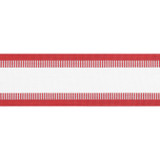 Thibaut Fabric Nordia Tape Cranberry E81848 Fabric 100% Solution Dyed Polyester UNITED KINGDOM - </p><p>Repeat: V: - 2.75 - My Fabric Connection -