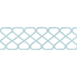 Thibaut Fabric Ripley Applique Mist E12023 Fabric 100% Polyester INDIA - </p><p>Repeat: V: 1.37 2.5 - My Fabric Connection -
