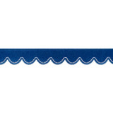 Thibaut Fabric Pippa Tape Bermuda E12148 Fabric 97% Polyester, 3% Viscose INDIA - </p><p>Repeat: V: 1.06 1.25 - My Fabric Connection -