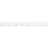 Thibaut Fabric Pom Pom Tape Snow White E12245 Fabric 100% Cotton INDIA - </p><p>Repeat: V: 2 1.25 - My Fabric Connection -