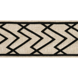 Thibaut Fabric Summit Applique Tape Black on Linen E12208 Fabric 75% Linen, 25% Polyester INDIA - </p><p>Repeat: V: 2.5 4 - My Fabric Connection - Thibaut Fabric Summit Applique Tape Black on Linen E12208 Fabric 75% Linen, 25% Polyester INDIA - </p><p>Repeat: V: 2.5 4 - My Fabric Connection -