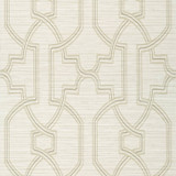 Thibaut Wallpaper Promenade Beige T275 Wallpaper Non-Woven Vinyl Wallpaper U.S.A. - </p><p>Repeat: V: 21 27 - My Fabric Connection -