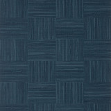Thibaut Wallpaper Bayshore Basket Navy T14592 Wallpaper Non-Woven Vinyl Wallpaper UNITED STATES - </p><p>Repeat: V: 21 27 - My Fabric Connection -